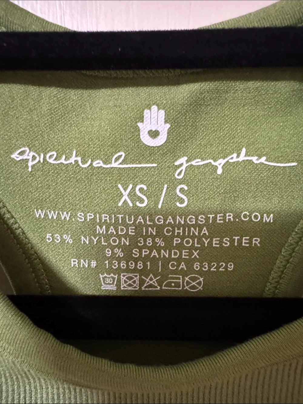 Spiritual Gangster | Tops | Spiritual Gangster Green Icons Seamless ...